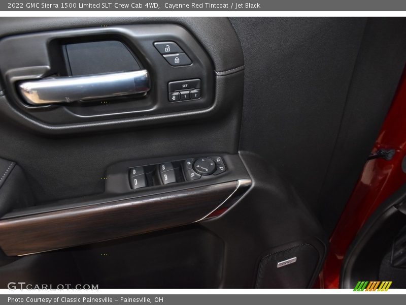 Cayenne Red Tintcoat / Jet Black 2022 GMC Sierra 1500 Limited SLT Crew Cab 4WD