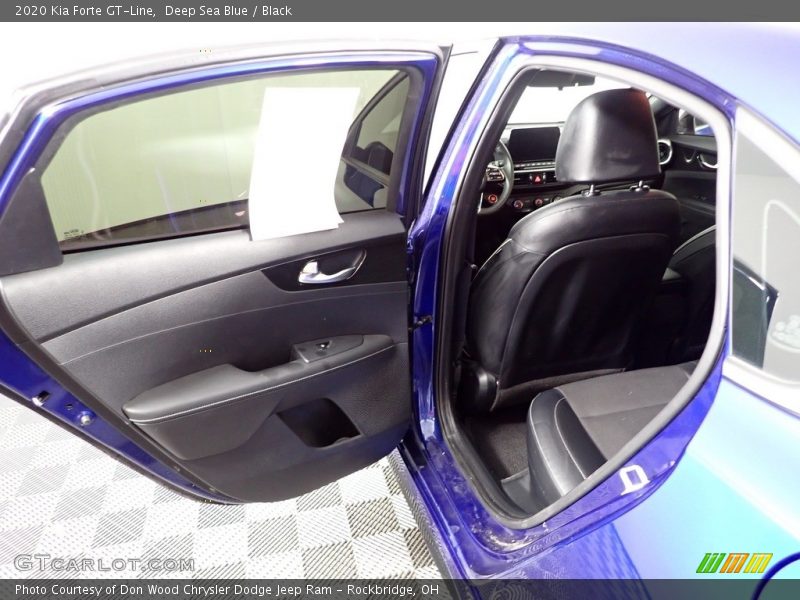 Deep Sea Blue / Black 2020 Kia Forte GT-Line