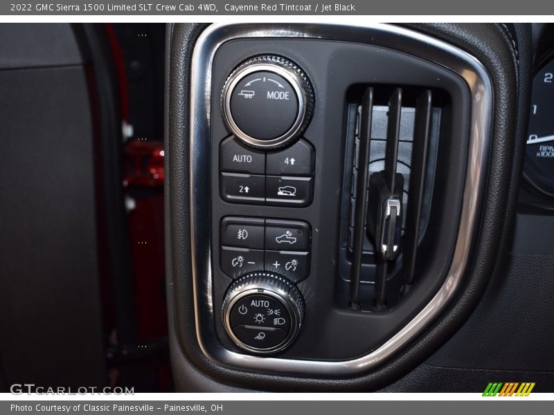 Cayenne Red Tintcoat / Jet Black 2022 GMC Sierra 1500 Limited SLT Crew Cab 4WD
