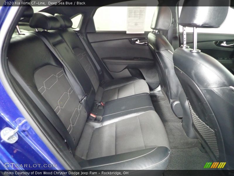 Deep Sea Blue / Black 2020 Kia Forte GT-Line