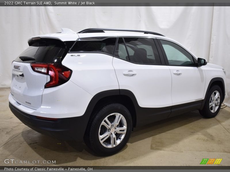 Summit White / Jet Black 2022 GMC Terrain SLE AWD
