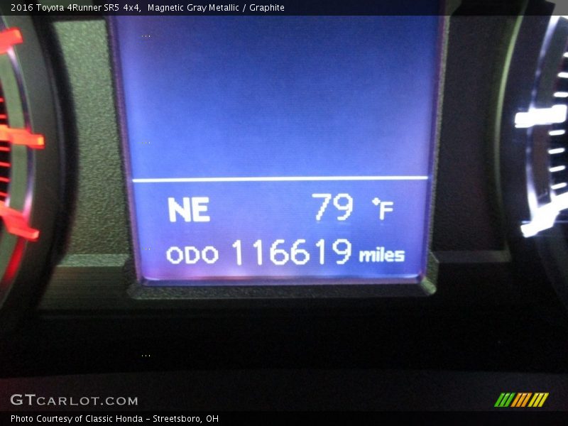 Magnetic Gray Metallic / Graphite 2016 Toyota 4Runner SR5 4x4