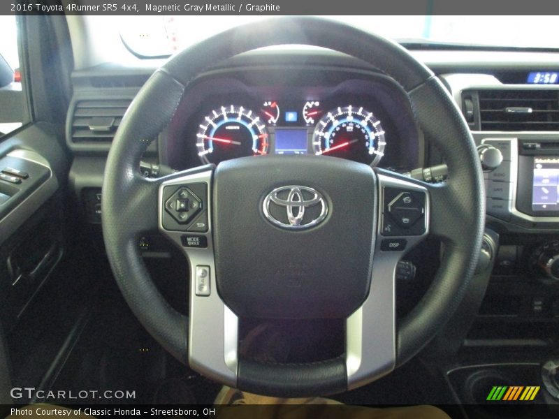 Magnetic Gray Metallic / Graphite 2016 Toyota 4Runner SR5 4x4