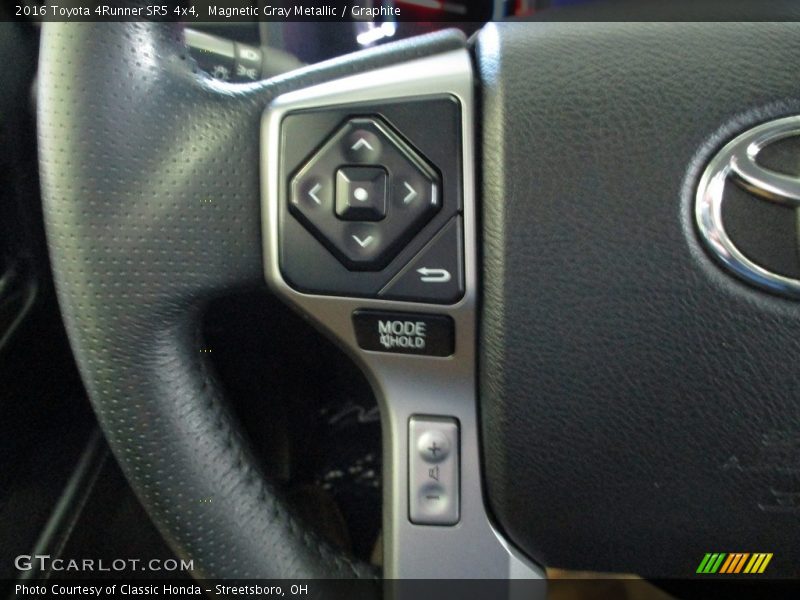 Magnetic Gray Metallic / Graphite 2016 Toyota 4Runner SR5 4x4