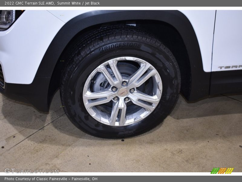 Summit White / Jet Black 2022 GMC Terrain SLE AWD
