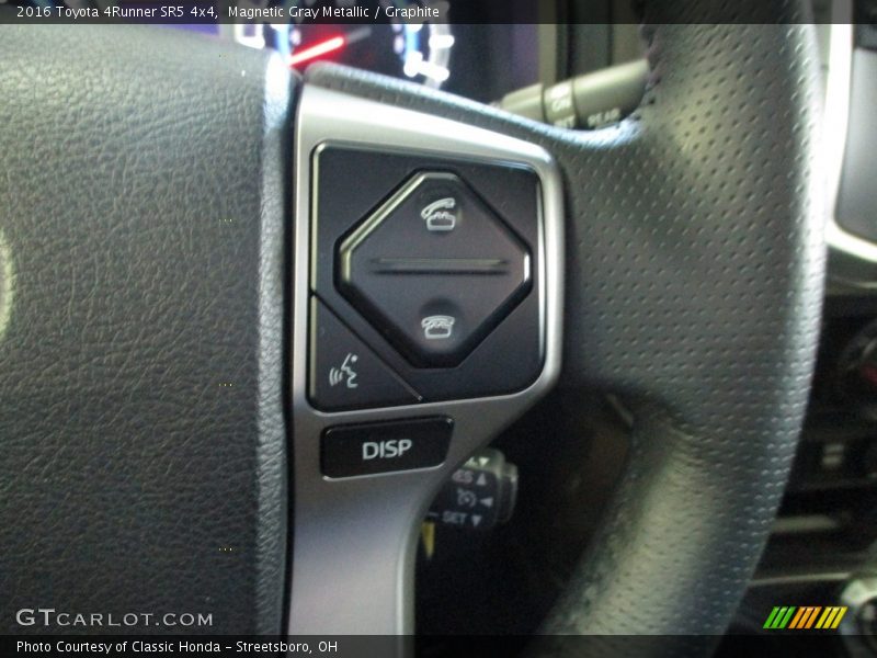 Magnetic Gray Metallic / Graphite 2016 Toyota 4Runner SR5 4x4