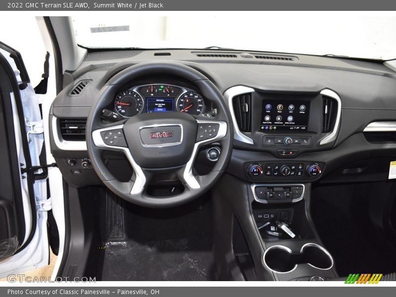Summit White / Jet Black 2022 GMC Terrain SLE AWD