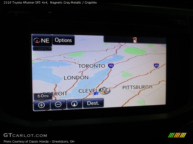 Magnetic Gray Metallic / Graphite 2016 Toyota 4Runner SR5 4x4