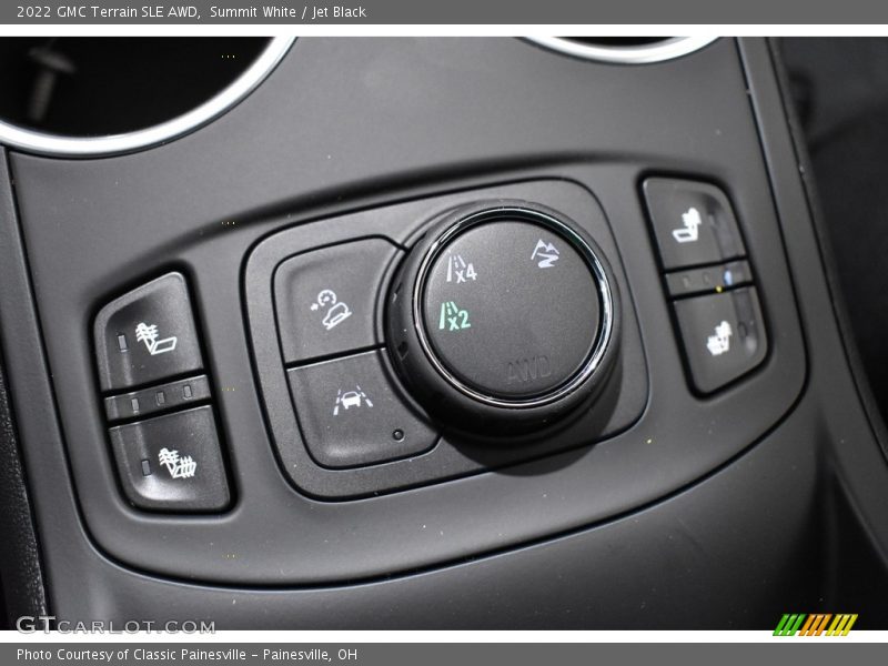 Summit White / Jet Black 2022 GMC Terrain SLE AWD