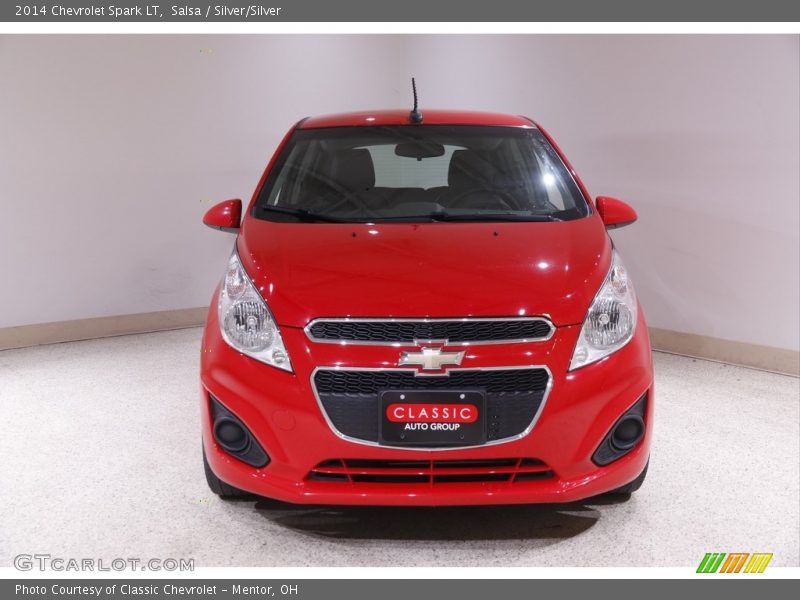 Salsa / Silver/Silver 2014 Chevrolet Spark LT