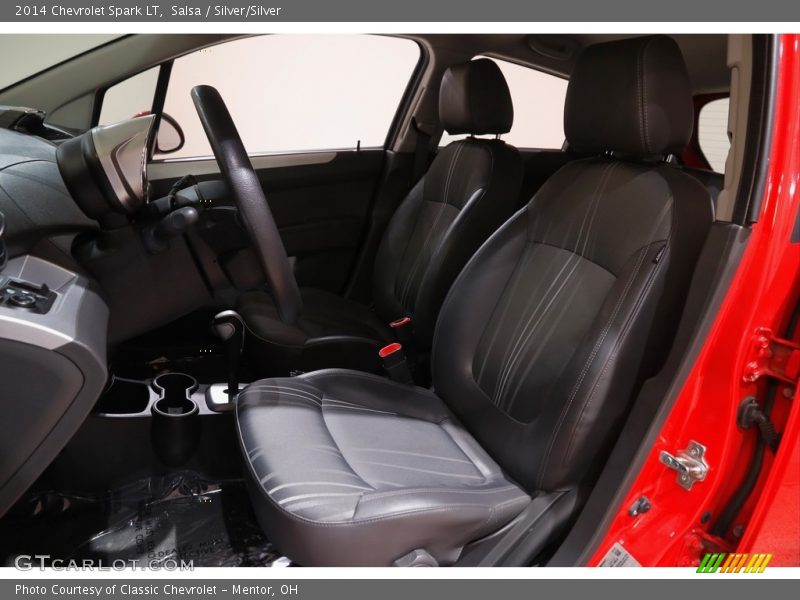Salsa / Silver/Silver 2014 Chevrolet Spark LT