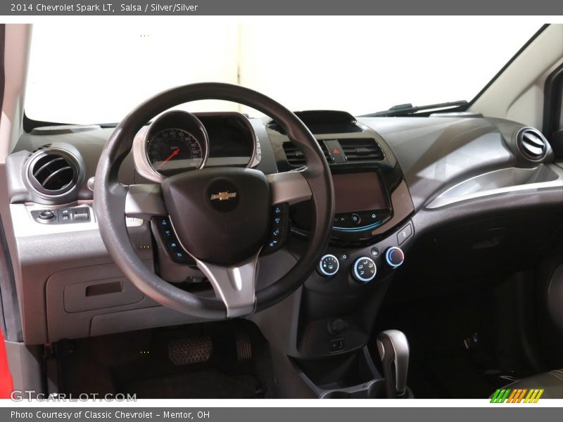 Salsa / Silver/Silver 2014 Chevrolet Spark LT