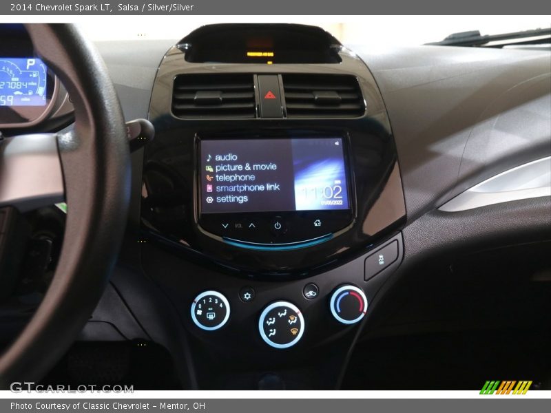 Salsa / Silver/Silver 2014 Chevrolet Spark LT
