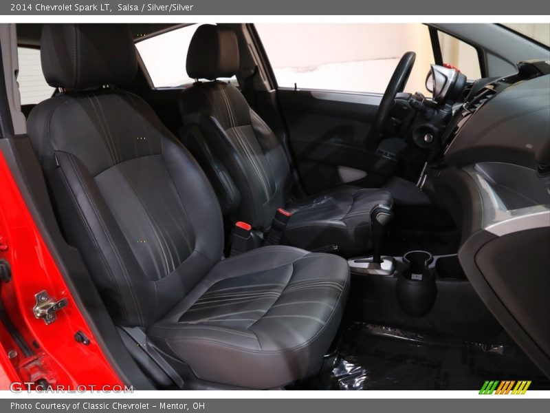 Salsa / Silver/Silver 2014 Chevrolet Spark LT