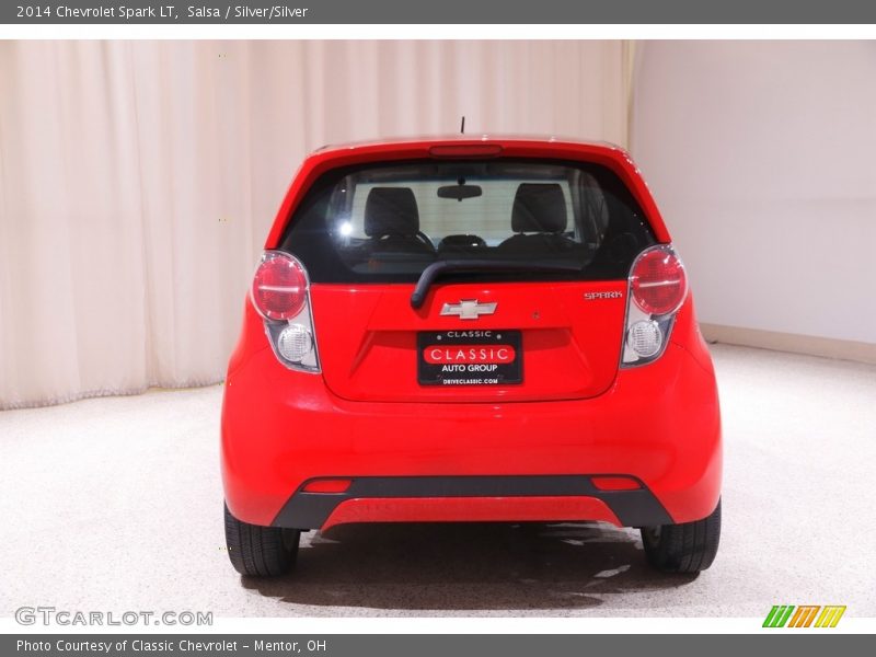 Salsa / Silver/Silver 2014 Chevrolet Spark LT