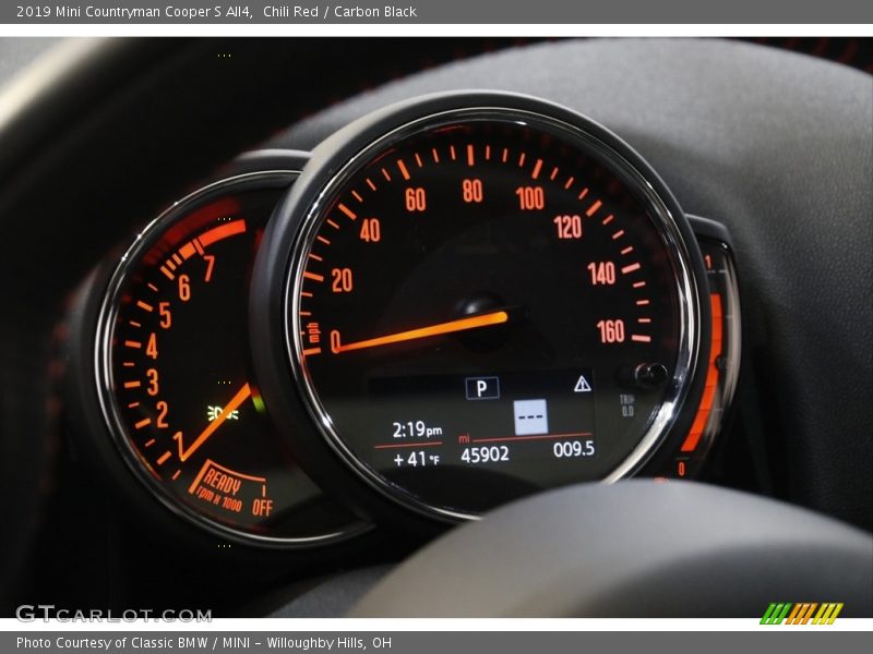 Chili Red / Carbon Black 2019 Mini Countryman Cooper S All4
