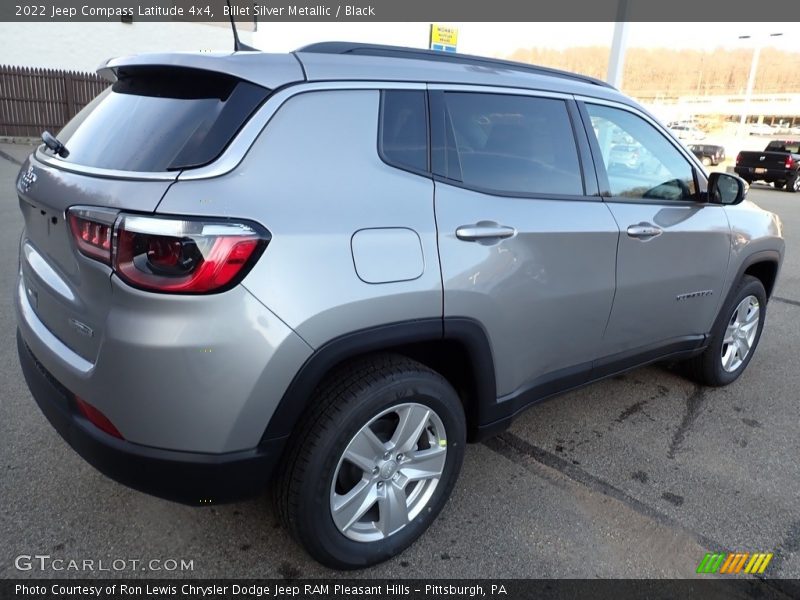 Billet Silver Metallic / Black 2022 Jeep Compass Latitude 4x4