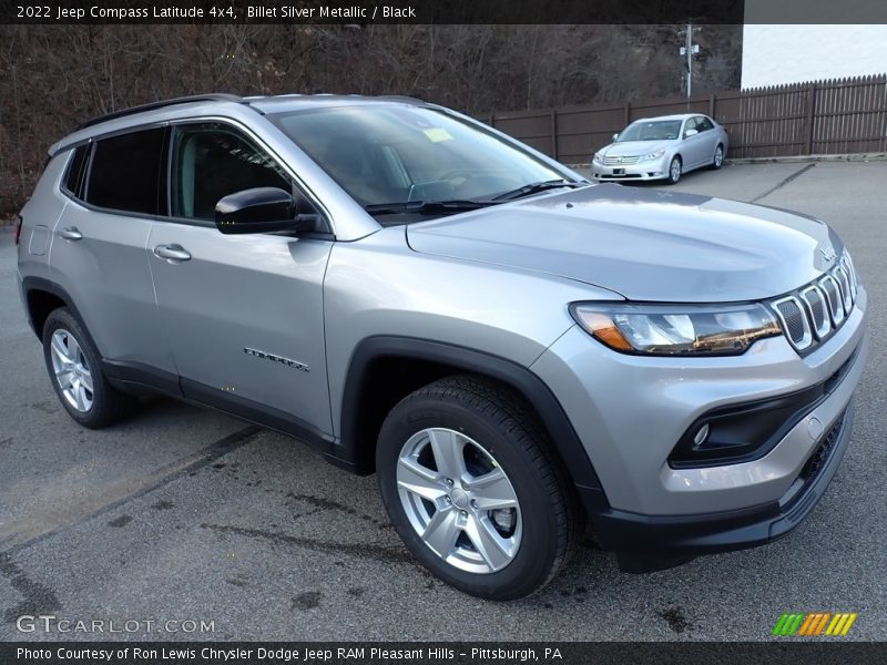 Billet Silver Metallic / Black 2022 Jeep Compass Latitude 4x4