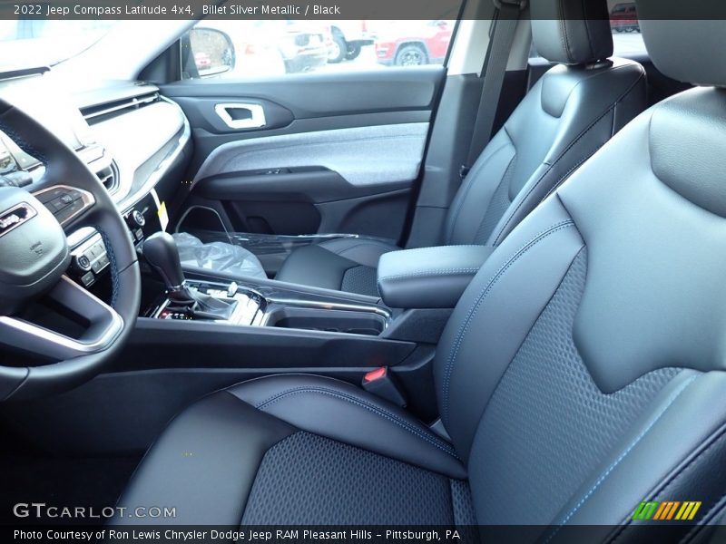 Billet Silver Metallic / Black 2022 Jeep Compass Latitude 4x4