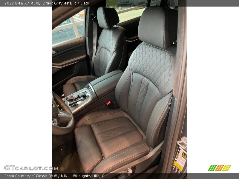  2022 X7 M50i Black Interior
