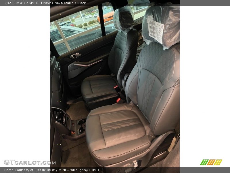 Rear Seat of 2022 X7 M50i