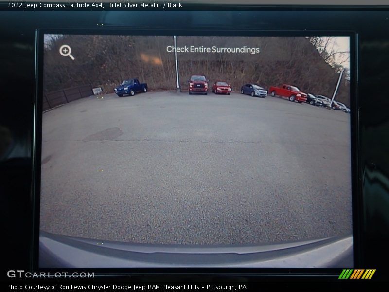 Billet Silver Metallic / Black 2022 Jeep Compass Latitude 4x4