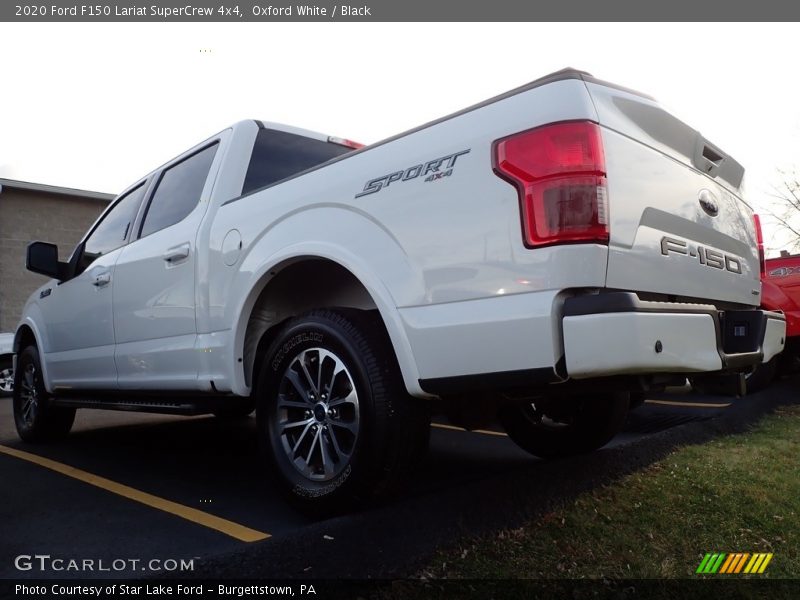 Oxford White / Black 2020 Ford F150 Lariat SuperCrew 4x4