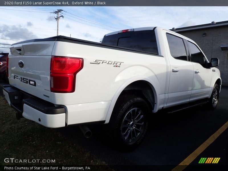 Oxford White / Black 2020 Ford F150 Lariat SuperCrew 4x4