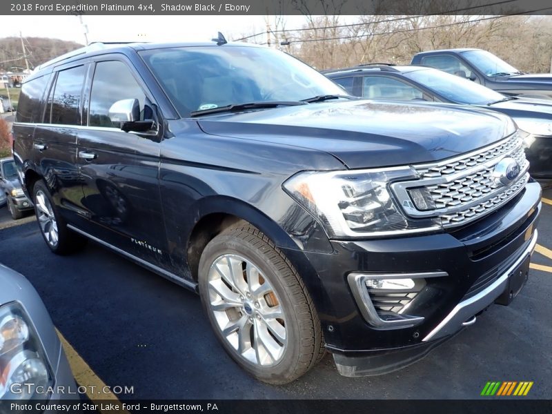 Shadow Black / Ebony 2018 Ford Expedition Platinum 4x4