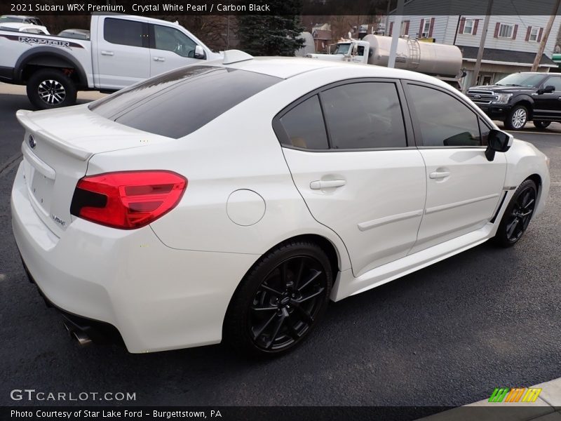 Crystal White Pearl / Carbon Black 2021 Subaru WRX Premium