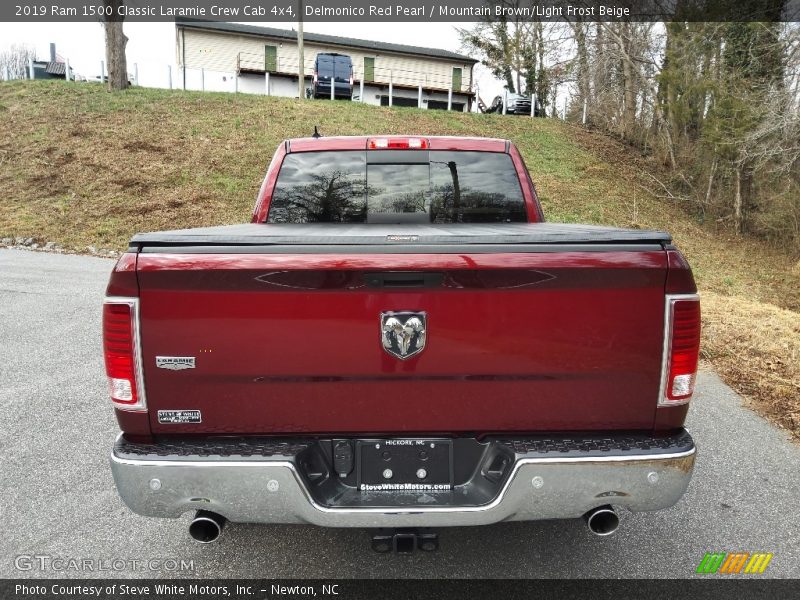 Delmonico Red Pearl / Mountain Brown/Light Frost Beige 2019 Ram 1500 Classic Laramie Crew Cab 4x4