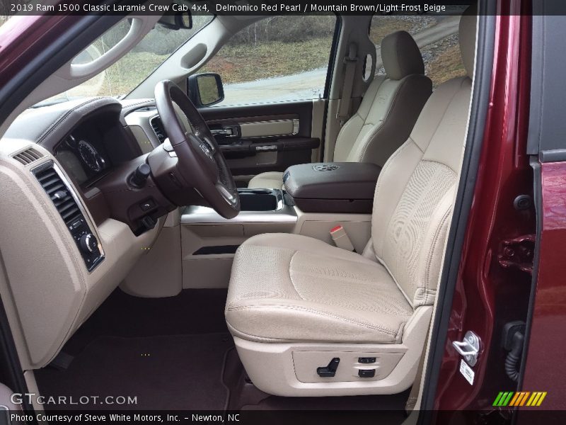  2019 1500 Classic Laramie Crew Cab 4x4 Mountain Brown/Light Frost Beige Interior