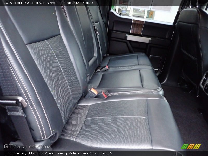 Ingot Silver / Black 2019 Ford F150 Lariat SuperCrew 4x4