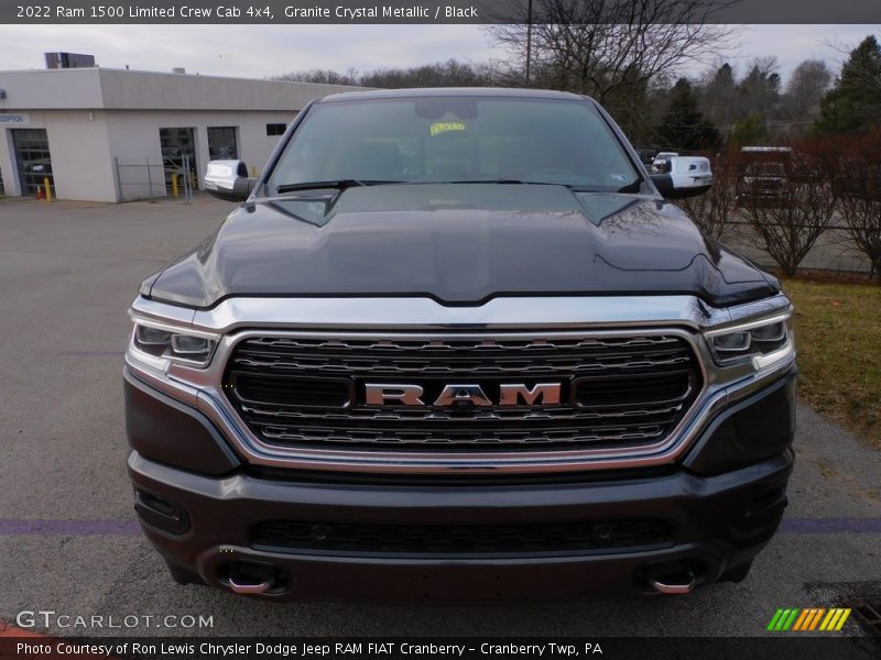 Granite Crystal Metallic / Black 2022 Ram 1500 Limited Crew Cab 4x4