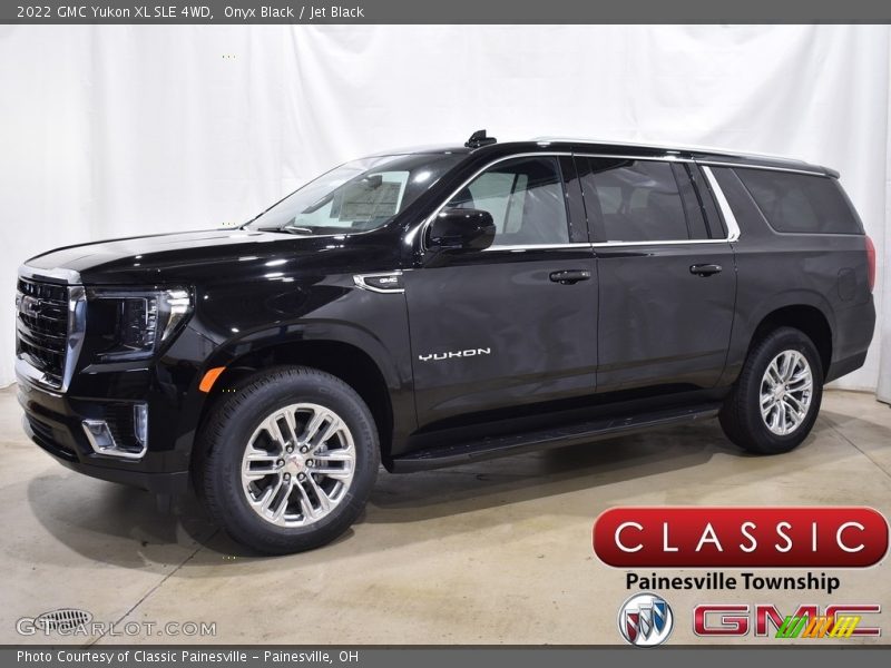 Onyx Black / Jet Black 2022 GMC Yukon XL SLE 4WD
