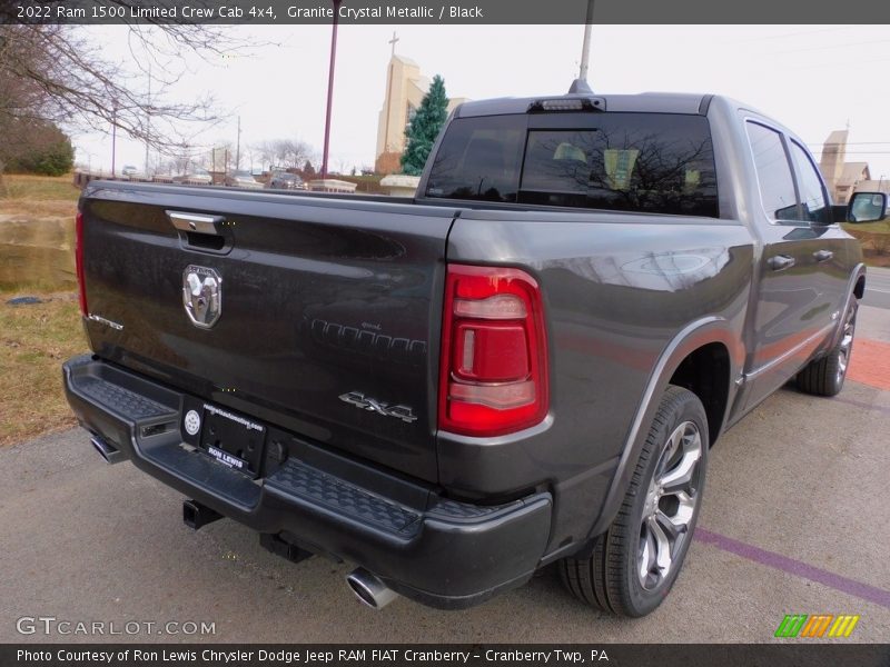 Granite Crystal Metallic / Black 2022 Ram 1500 Limited Crew Cab 4x4