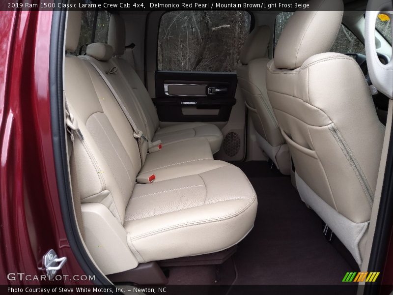 Rear Seat of 2019 1500 Classic Laramie Crew Cab 4x4