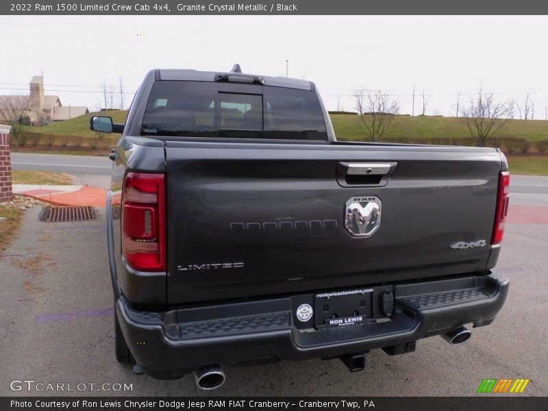 Granite Crystal Metallic / Black 2022 Ram 1500 Limited Crew Cab 4x4