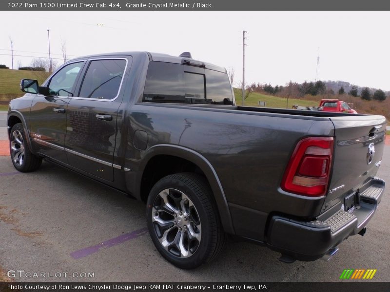 Granite Crystal Metallic / Black 2022 Ram 1500 Limited Crew Cab 4x4