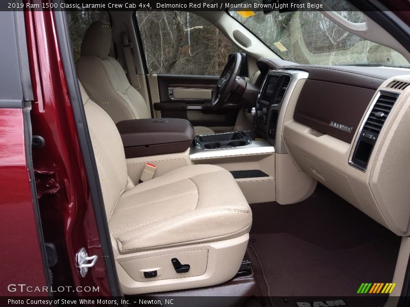 Front Seat of 2019 1500 Classic Laramie Crew Cab 4x4