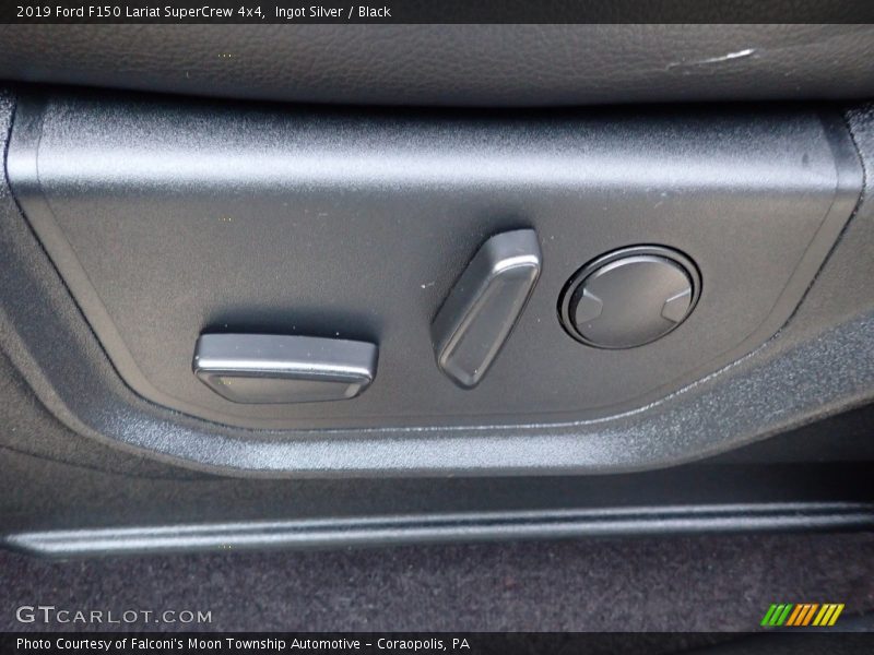 Ingot Silver / Black 2019 Ford F150 Lariat SuperCrew 4x4
