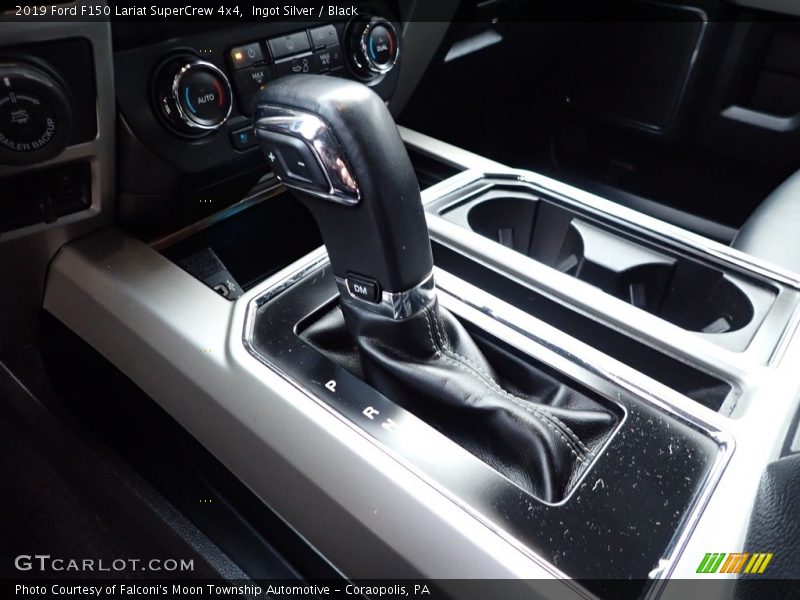 Ingot Silver / Black 2019 Ford F150 Lariat SuperCrew 4x4