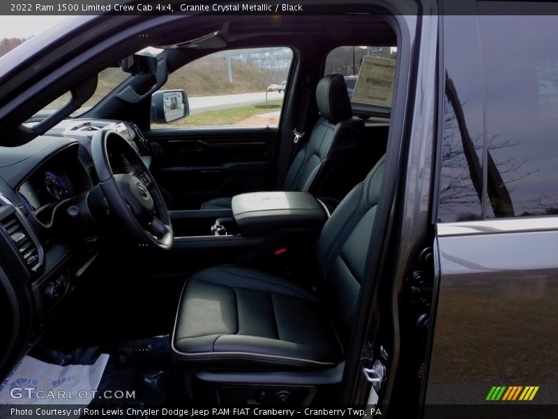 Granite Crystal Metallic / Black 2022 Ram 1500 Limited Crew Cab 4x4