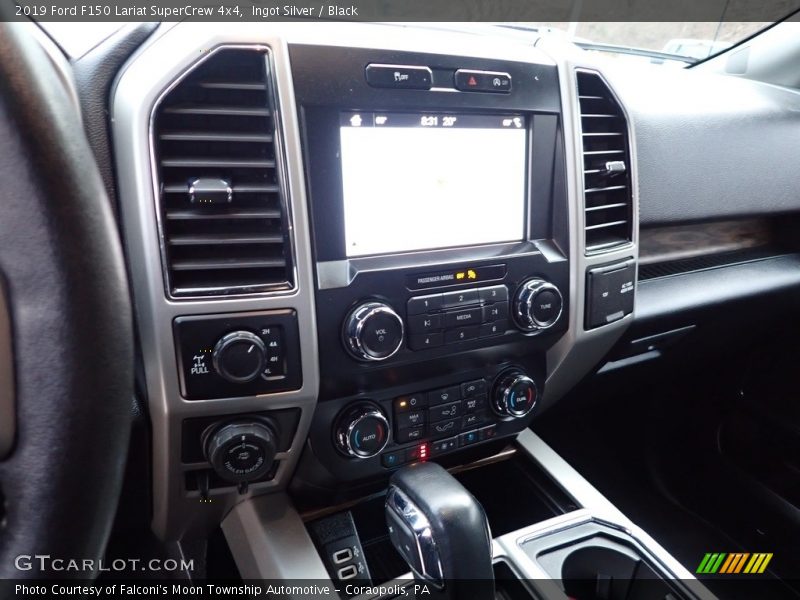 Ingot Silver / Black 2019 Ford F150 Lariat SuperCrew 4x4