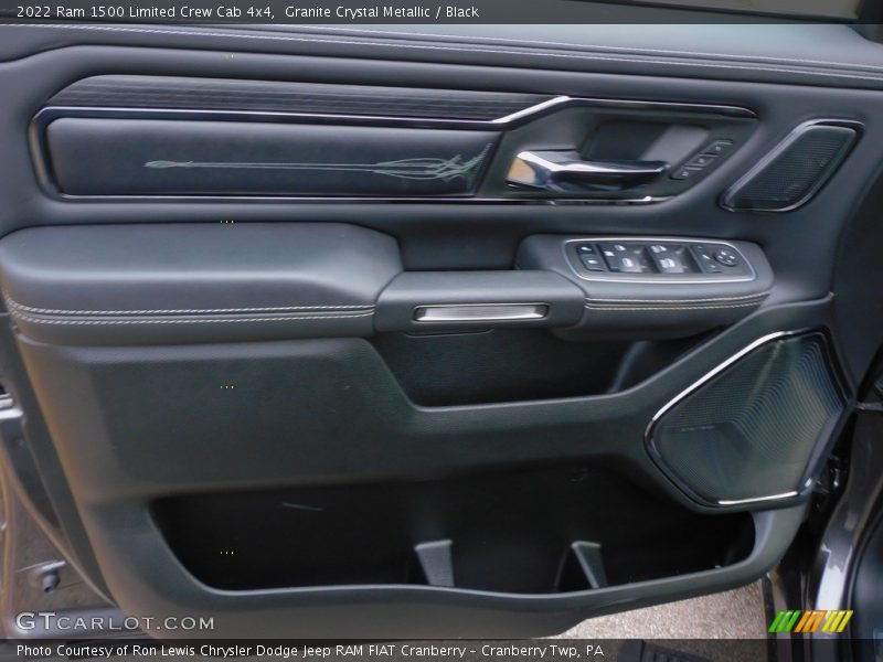 Granite Crystal Metallic / Black 2022 Ram 1500 Limited Crew Cab 4x4