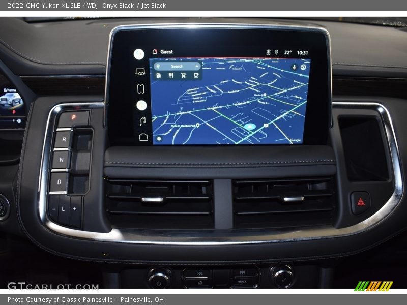 Onyx Black / Jet Black 2022 GMC Yukon XL SLE 4WD