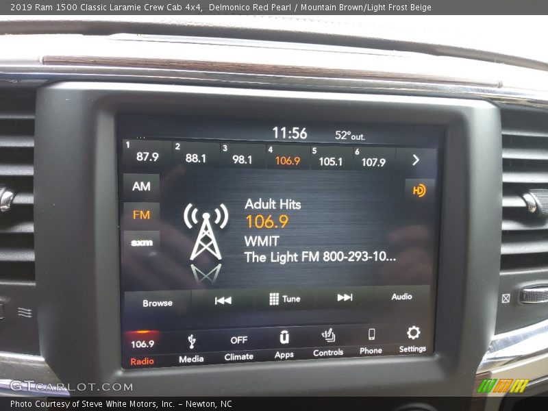 Audio System of 2019 1500 Classic Laramie Crew Cab 4x4