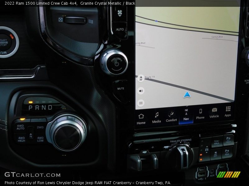 Granite Crystal Metallic / Black 2022 Ram 1500 Limited Crew Cab 4x4