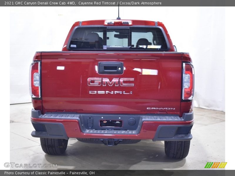 Cayenne Red Tintcoat / Cocoa/Dark Atmosphere 2021 GMC Canyon Denali Crew Cab 4WD