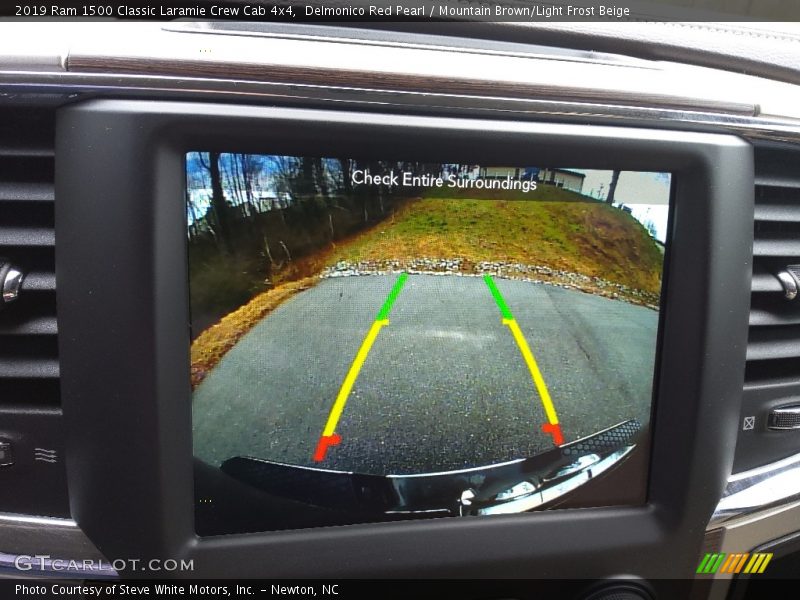 Delmonico Red Pearl / Mountain Brown/Light Frost Beige 2019 Ram 1500 Classic Laramie Crew Cab 4x4